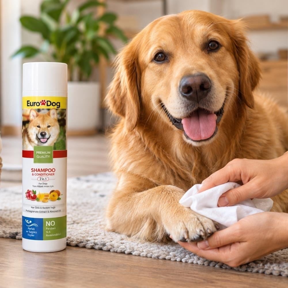 Gimdog Natural Solutions Kuru Köpek Şampuanı 250 mlGimdog