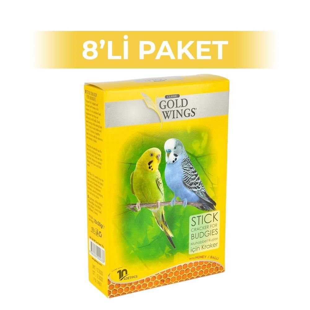 Gold Wings Ballı Kraker 10'lu x 8 AdetGold Wings