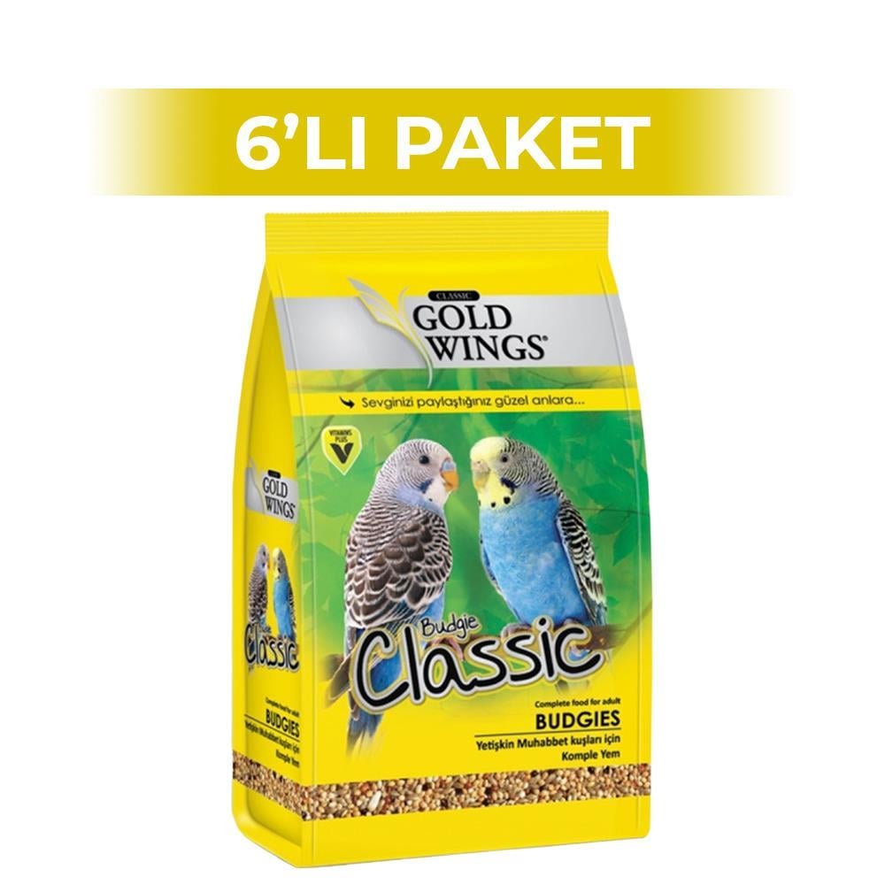 Gold Wings Classic Muhabbet Yemi 400 gr 6 AdetGold Wings