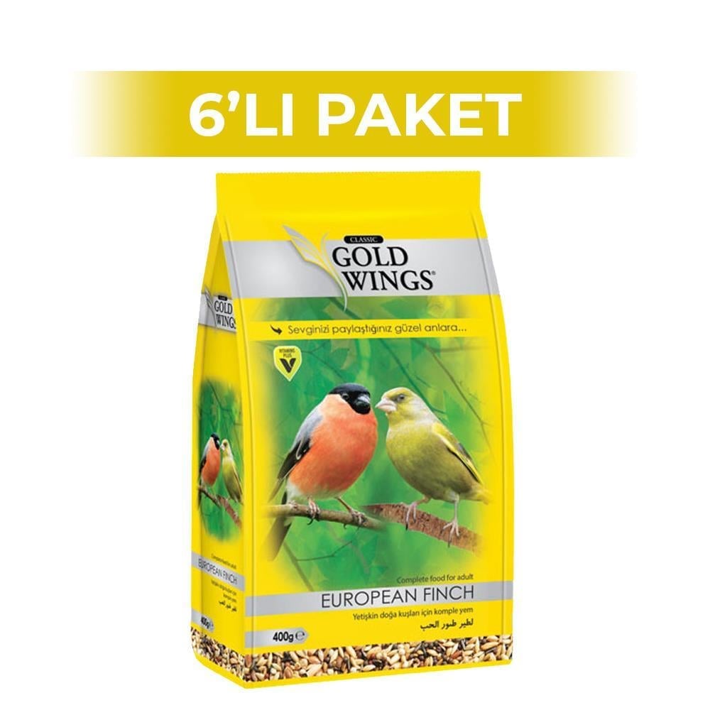 Gold Wings European Finch Yemi 400 gr 6 AdetGold Wings