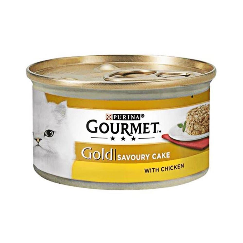 Gourmet Gold Cake Tavuk ve Havuçlu Kedi Konservesi 85 grGourmet