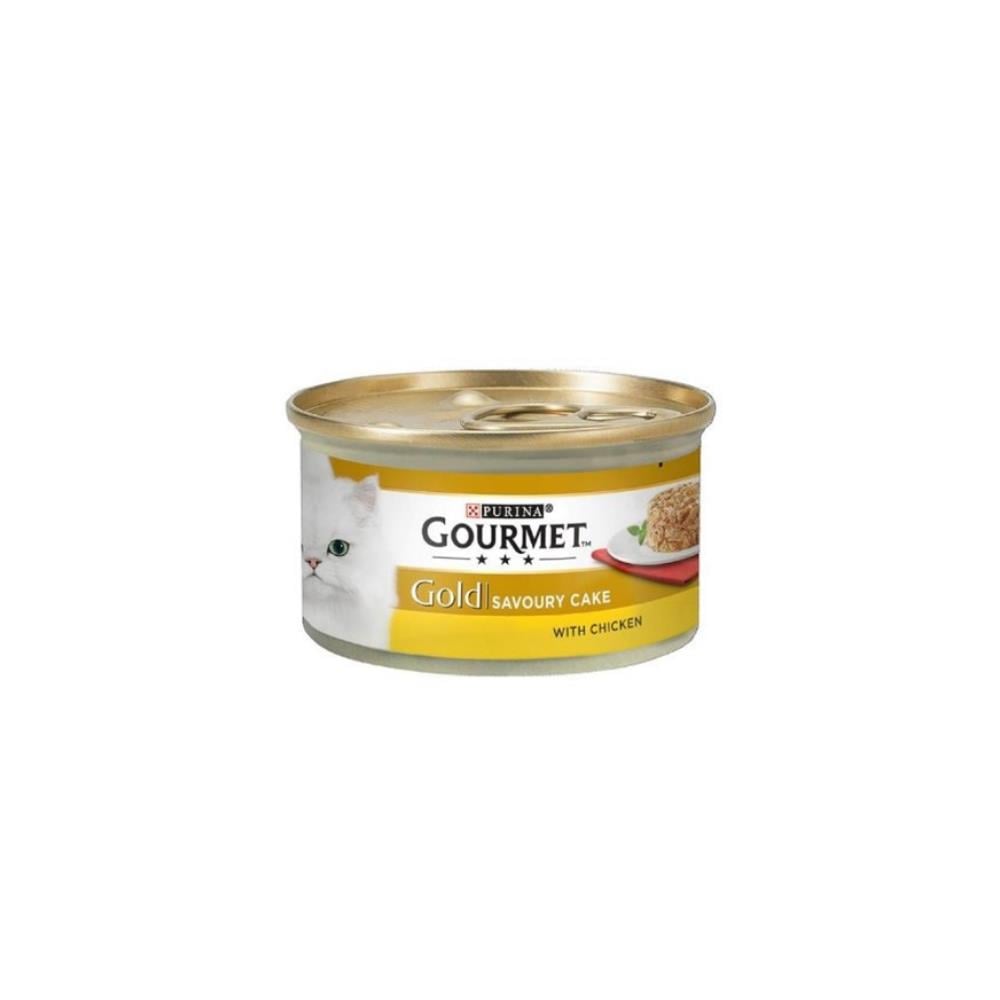 Gourmet Gold Savoury Cake Tavuklu Yetişkin Kedi Konservesi 85 grGourmet