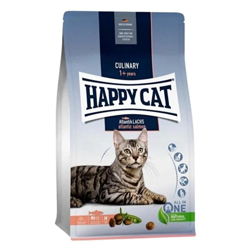 Happy Cat Culinary Atlantic Lachs Somonlu Yetişkin Kedi Maması 10 kgHappy Cat