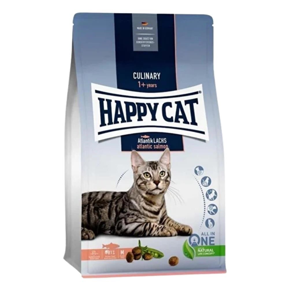 Happy Cat Culinary Atlantic Lachs Somonlu Yetişkin Kedi Maması 10 kgHappy Cat