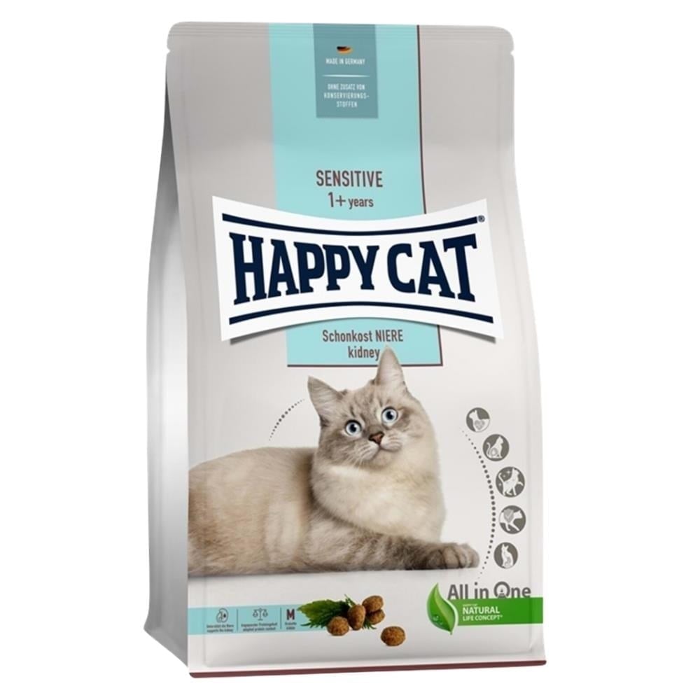 Happy Cat Sensitive Renal Böbrek Sağlığı Destekleyici Kümes Hayvanlı Yetişkin Kedi Maması 4 kgHappy Cat