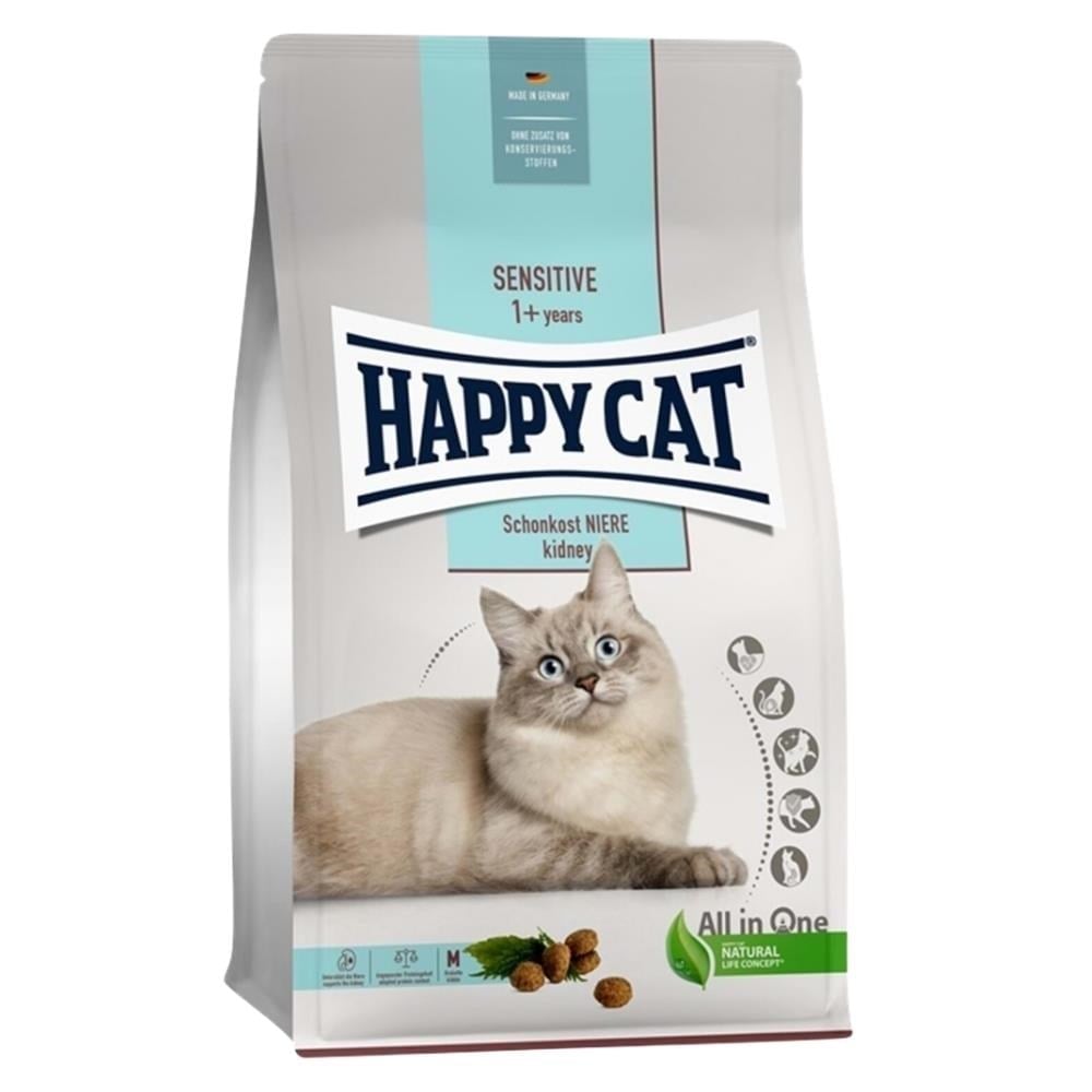 Happy Cat Sensitive Renal Böbrek Sağlığı Destekleyici Kümes Hayvanlı Yetişkin Kedi Maması 4 kgHappy Cat