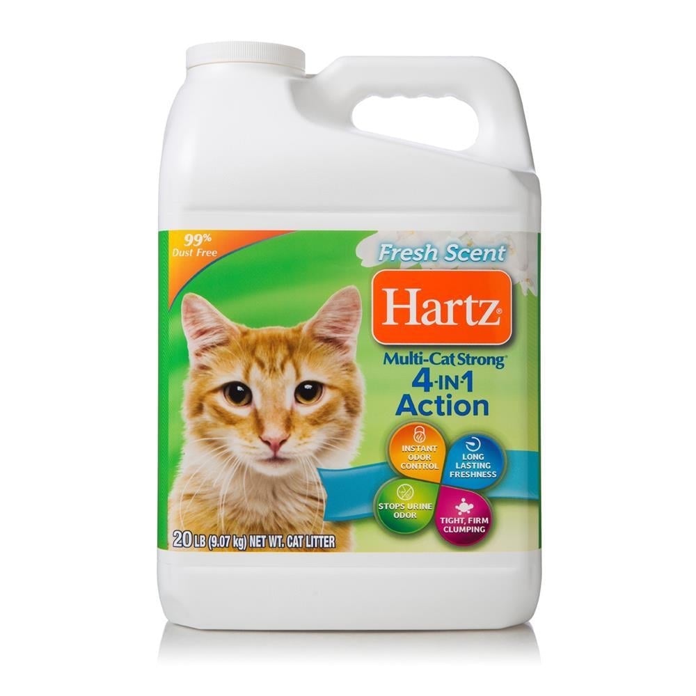 Hartz Yüksek Emici Fresh Topaklanan Kedi Kumu 9,07 kgHartz