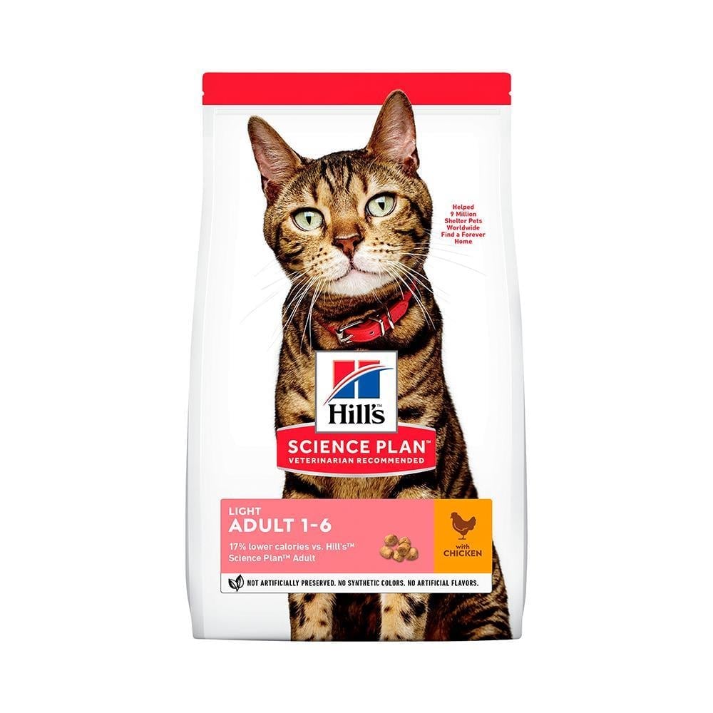 Hill 's Light Tavuk Etli Yetişkin Kedi Maması 3 kgHill's