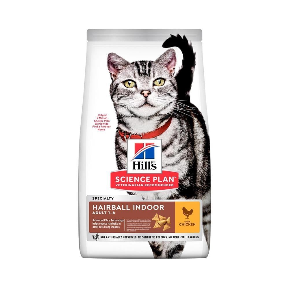 Hill's Indoor Cat Tavuklu Yetişkin Kedi Maması 1,5 kgHill's