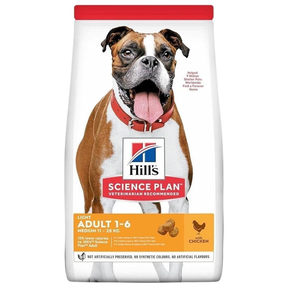 Hill's Light Tavuklu Orta Irk Yetişkin Kuru Köpek Maması 14 kgHill's