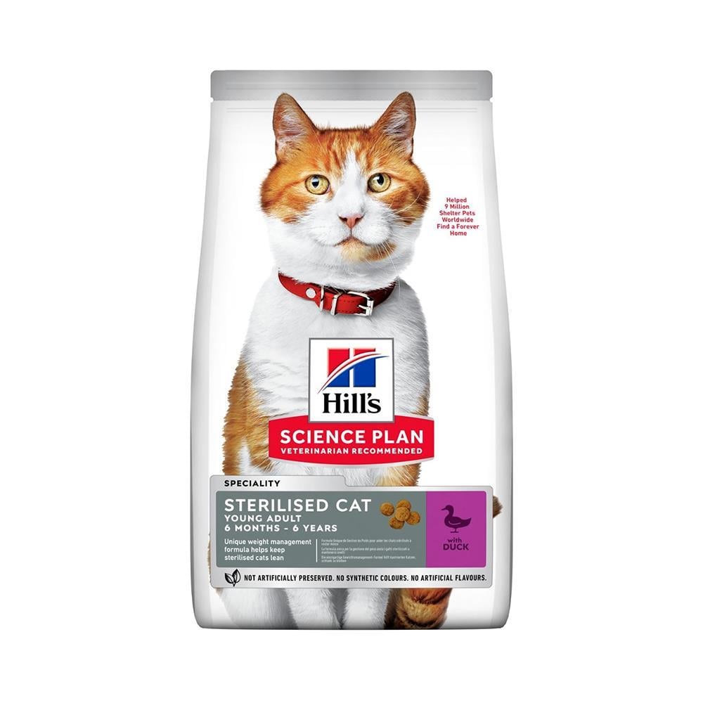 Hill's Ördekli Kısırlaştırılmış Kedi Maması 3 kgHill's