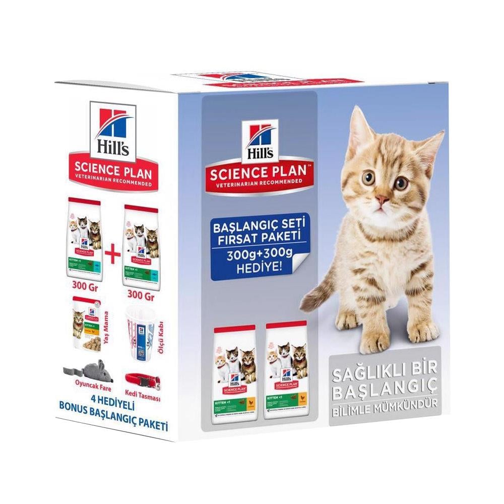 Hill's Starter Set Yavru Kedi Maması Tavuklu 300+300grHill's