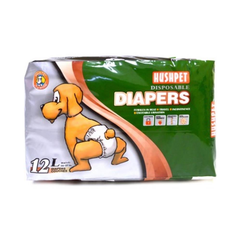 Hushpet Köpek Alt Tuvalet Bezi L 50-68 cm 12'liHushpet