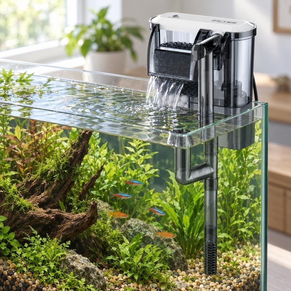 Jeneca Akvaryum Şelale Filtre 2,5 W 160 L/saJENECA