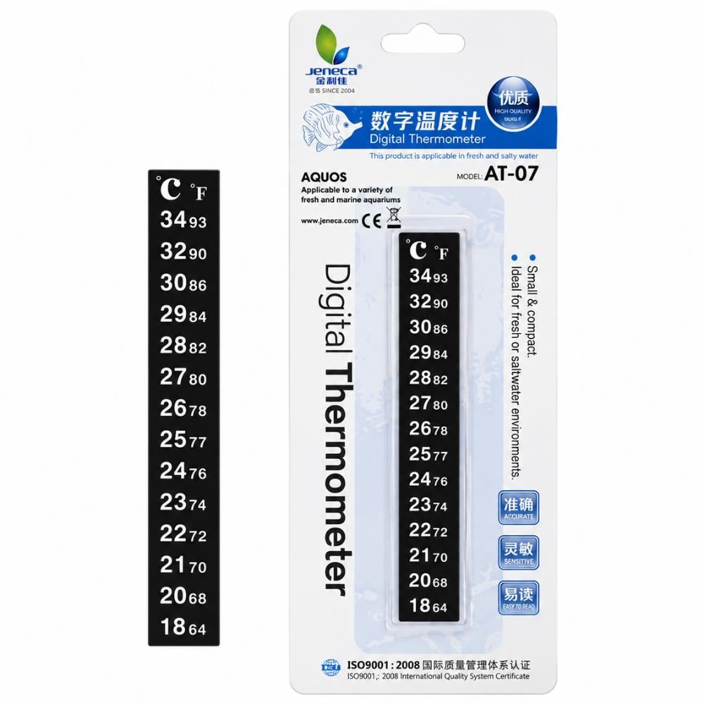 Jeneca AT-07 Dijital Akvaryum Termometresi 13 x 2 cmJENECA