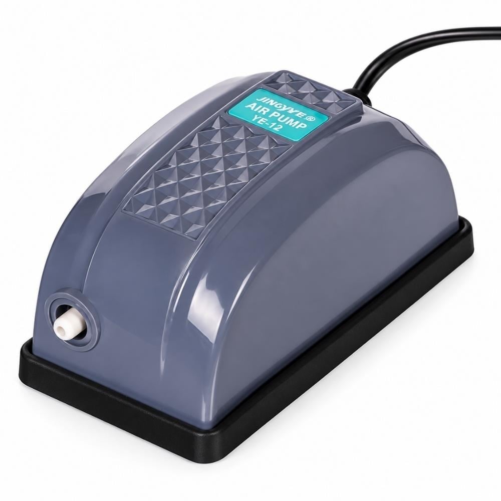 Jingye Tek Çıkışlı Akvaryum Hava Motoru Gri 3 W 3,5 L/dkJingye