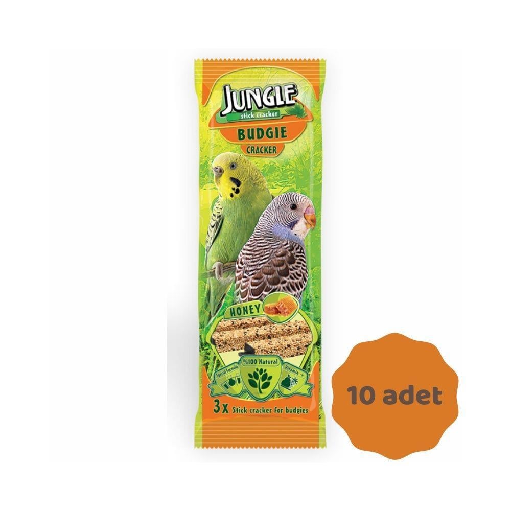 Jungle Ballı Muhabbet Kuşu Konuşturan Kraker 3'lü x 10 AdetJungle