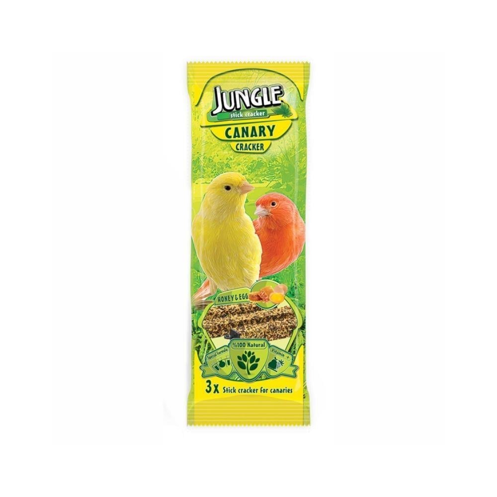 Jungle Ballı Yumurtalı Kanarya Krakeri 3'lü 105 grJungle