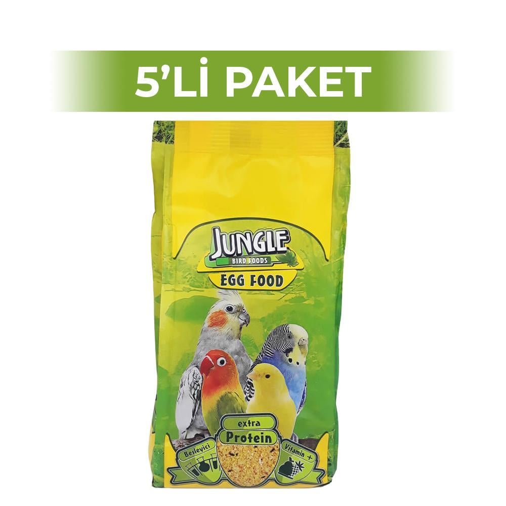 Jungle Egg Food Yumurtalı Kuş Maması 100 gr x 5 AdetJungle