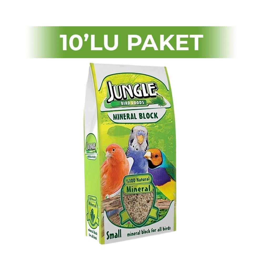 Jungle Mineral Blok Küçük x 10 AdetJungle