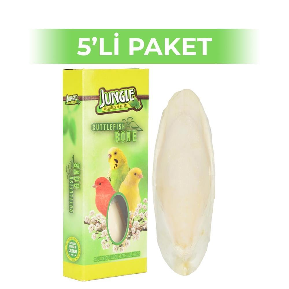 Jungle Mürekkep Balığı Kuş Kemiği Küçük Boy 2'li  x 5 AdetJungle