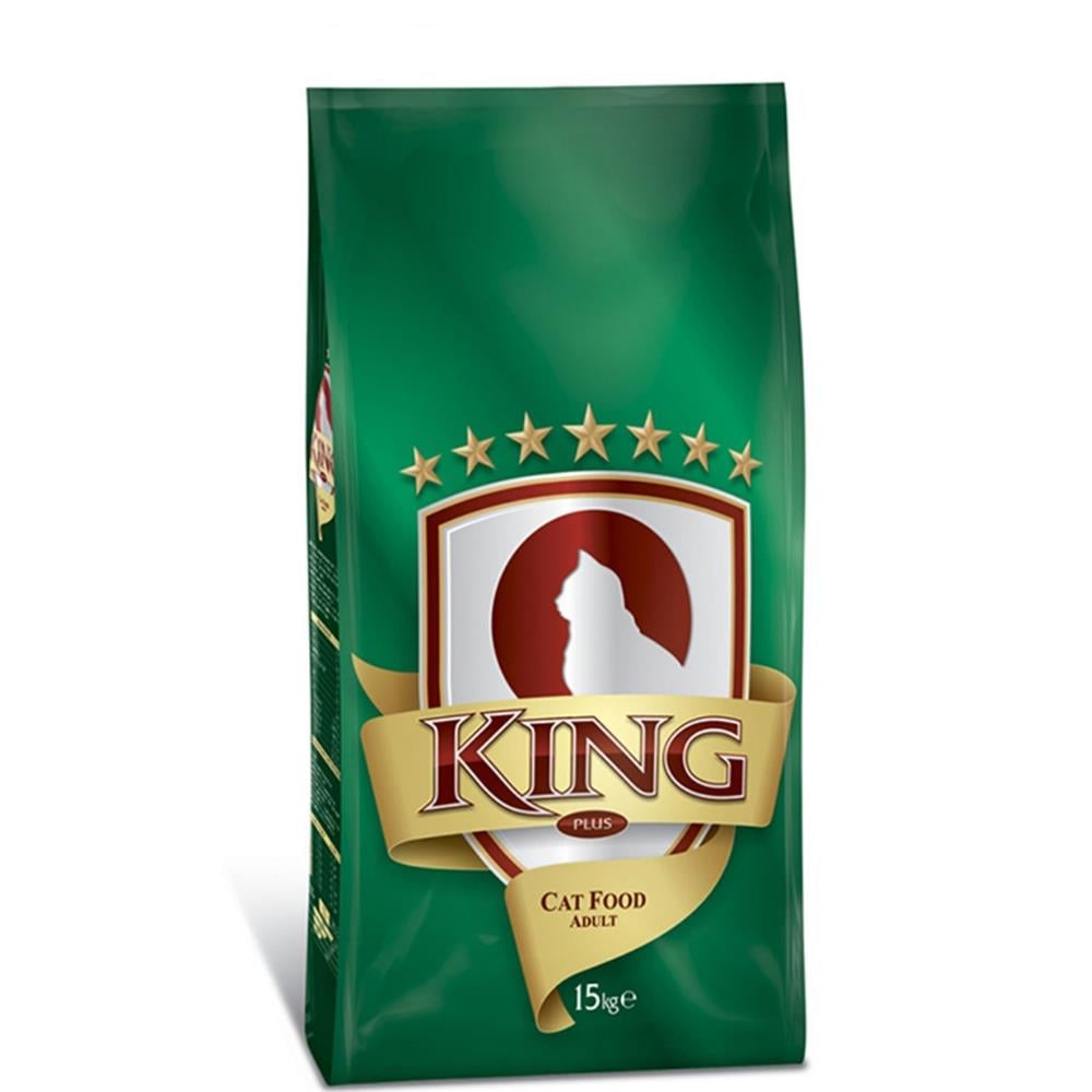 King Balıklı Yetişkin Kedi Maması 15 kgKing