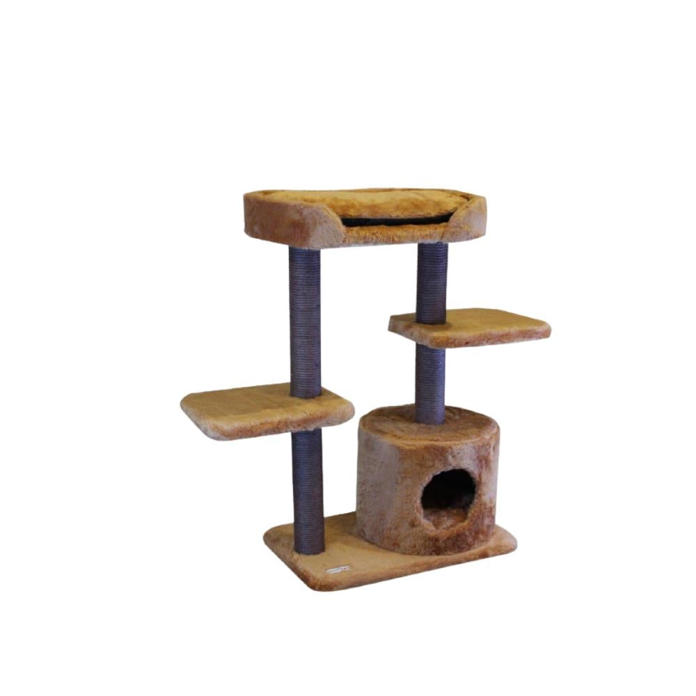 Kralle Kedi Tırmalama Tahtası Açık Kahverengi 35x40x95 cmKralle