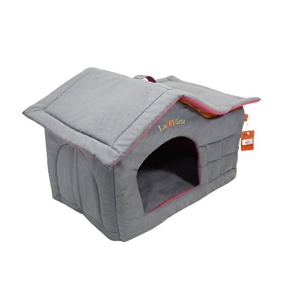 Lavista Çatılı Kedi ve Köpek Evi Gri İç MekanLavista