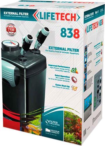 LifeTech 838 Dış Filtre 1200 Lt DoluLifetech