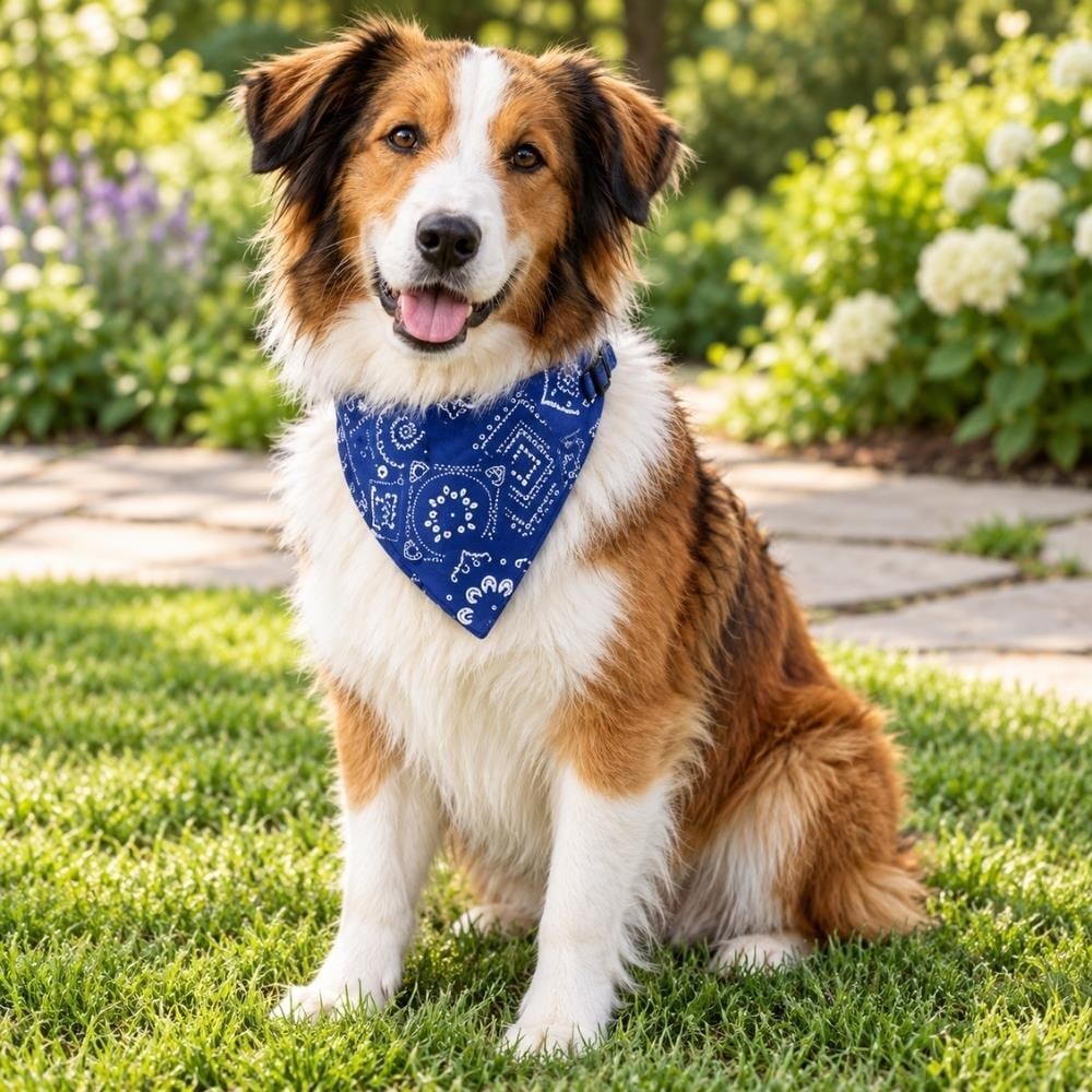 Lion Fularlı Köpek Boyun Tasması Karışık Renk s/mLion