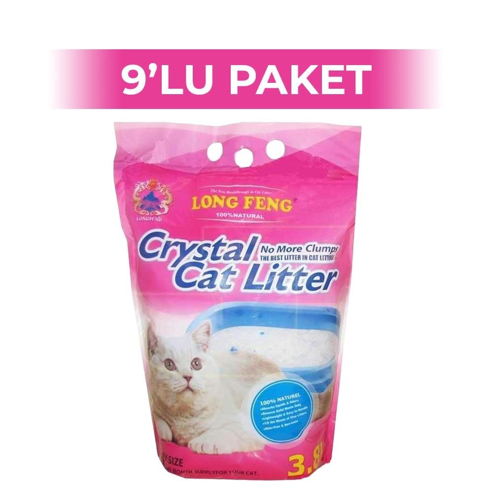 Long Feng Extra Kristal Silica Kedi Kumu 3,8 lt 9 AdetDiğer
