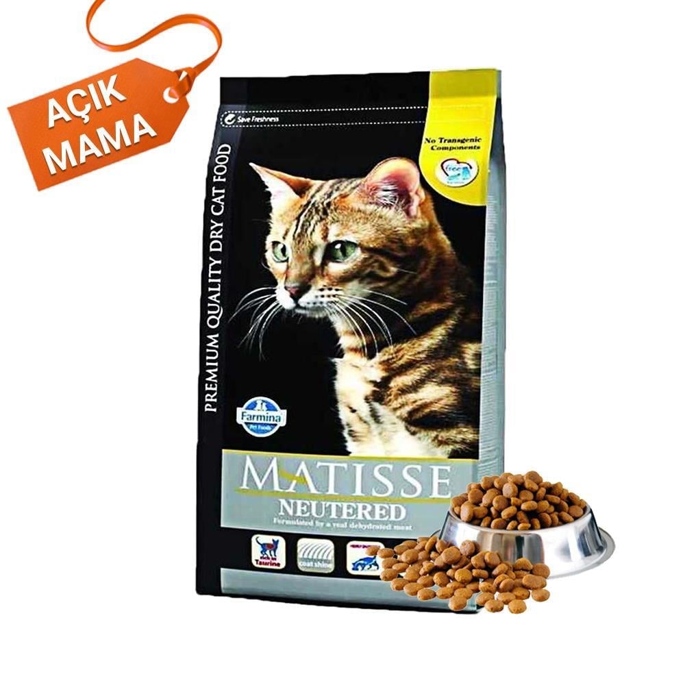 Matisse Tavuklu Kısırlaştırılmış AÇIK 1 kg Yetişkin Kedi MamasıMatisse