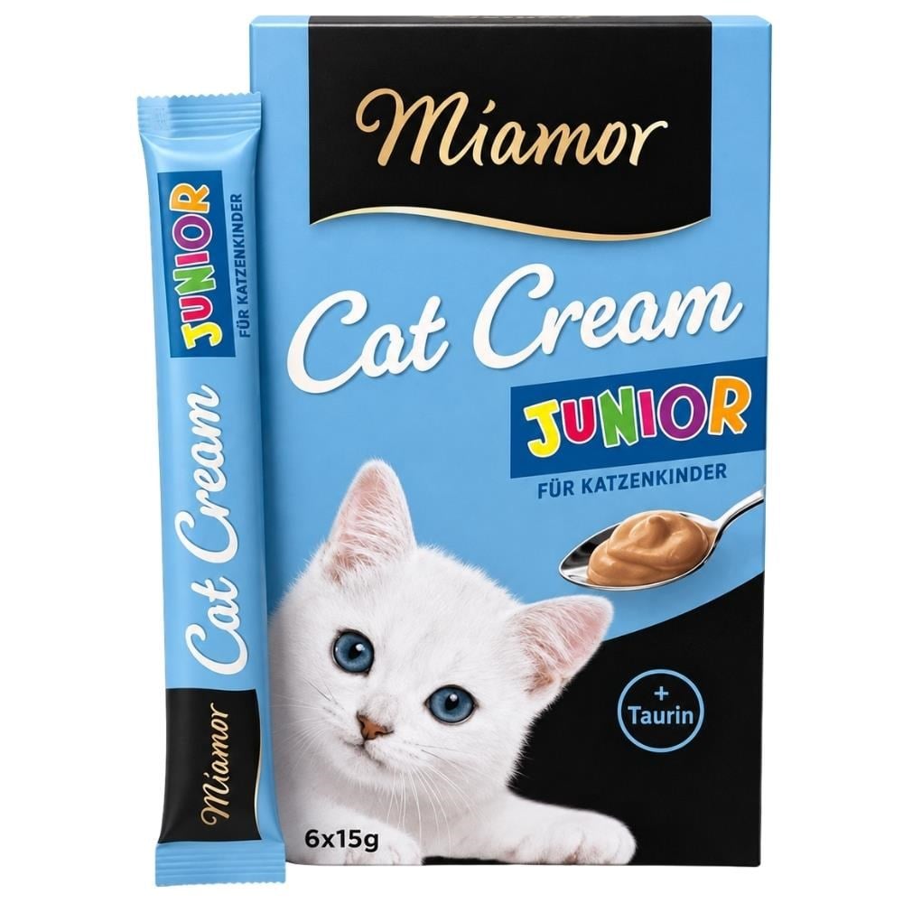 Miamor Cream Taurinli Yavru Kedi Ödül Maması 15 gr 6'lıMiamor