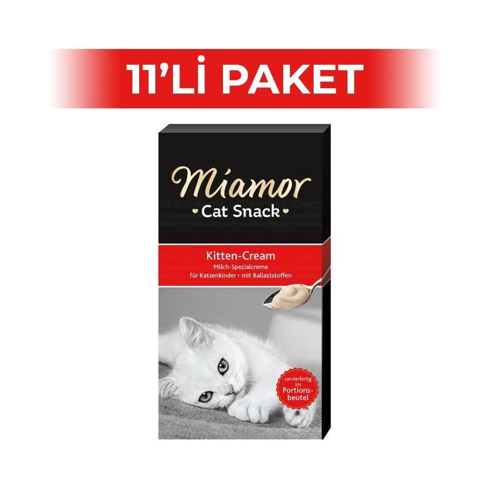 Miamor Cream Yavru Kedi Ödül Maması 6x15 gr 11 AdetMiamor