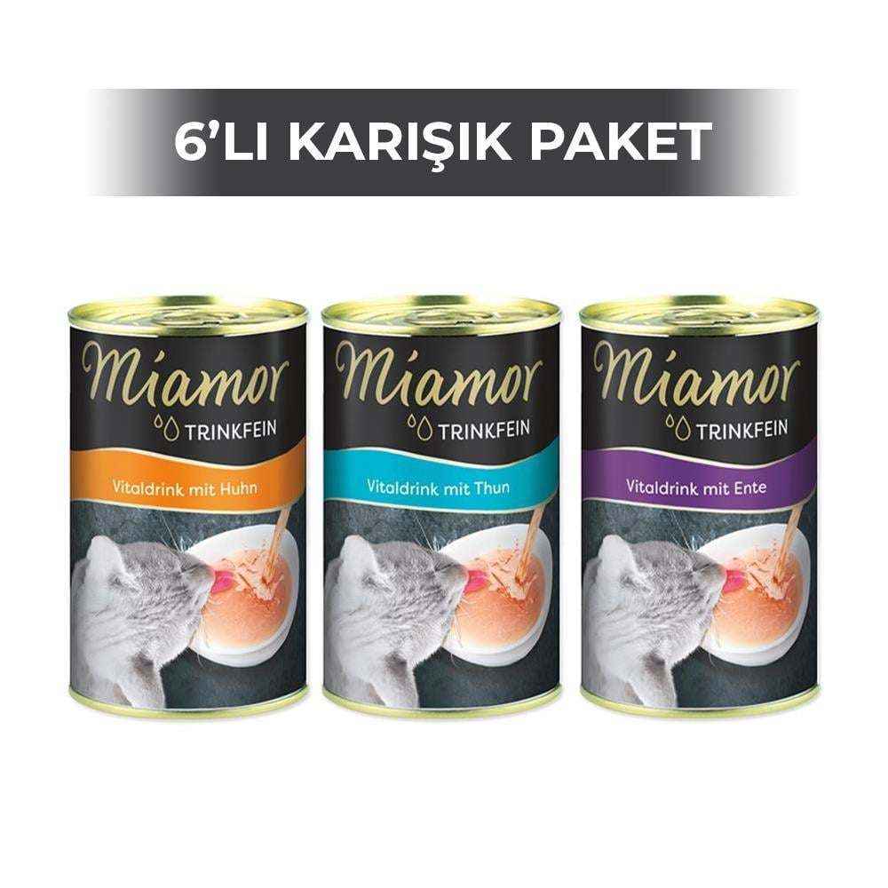Miamor Karışık Kedi Çorbası 135 ml 6 AdetMiamor