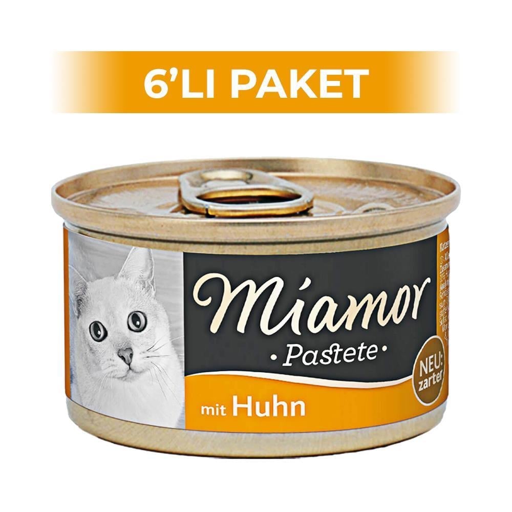 Miamor Pastete Tavuklu Yaş Kedi Konservesi 85 gr 6 AdetMiamor