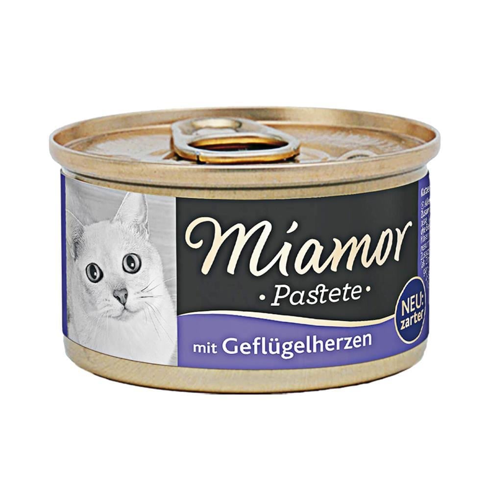 Miamor Pastete Yürekli Kedi Konserve Yaş Mama 85 gr Miamor
