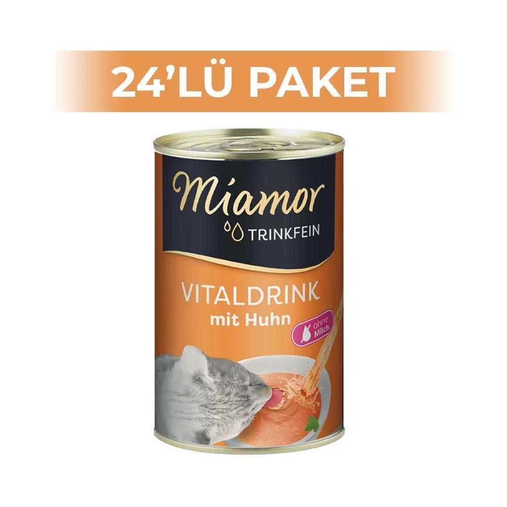 Miamor Tavuklu Kedi Çorbası 135 ml x 24 AdetMiamor
