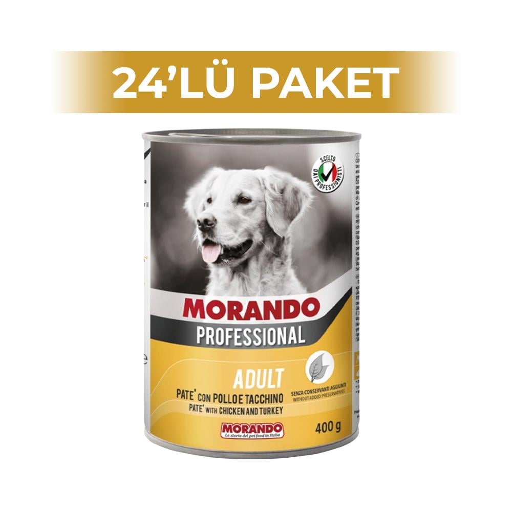 Miglior Cane Pro Tavuk ve Hindili Köpek Maması 405 gr 24 AdetMiglior Cane