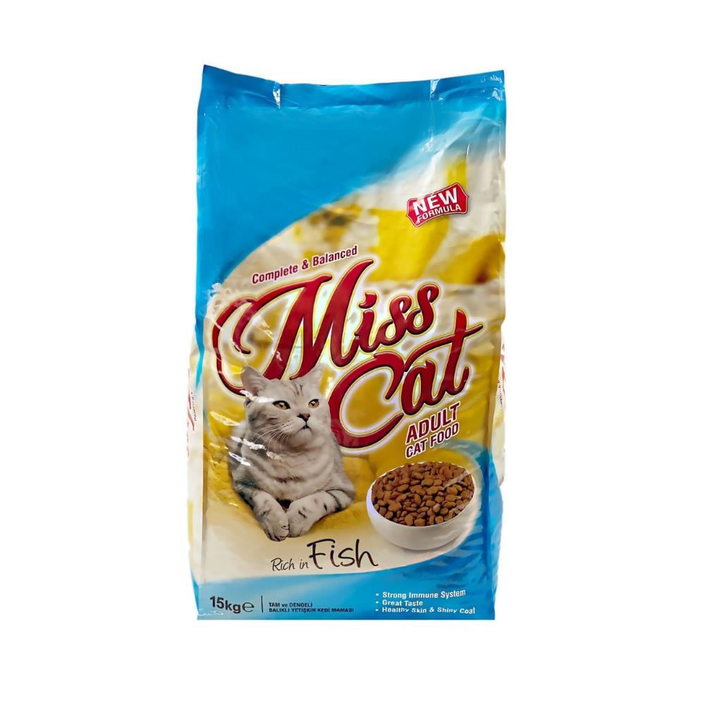 Miss Cat Balıklı Yetişkin Kedi Maması 15 kgMiss Cat