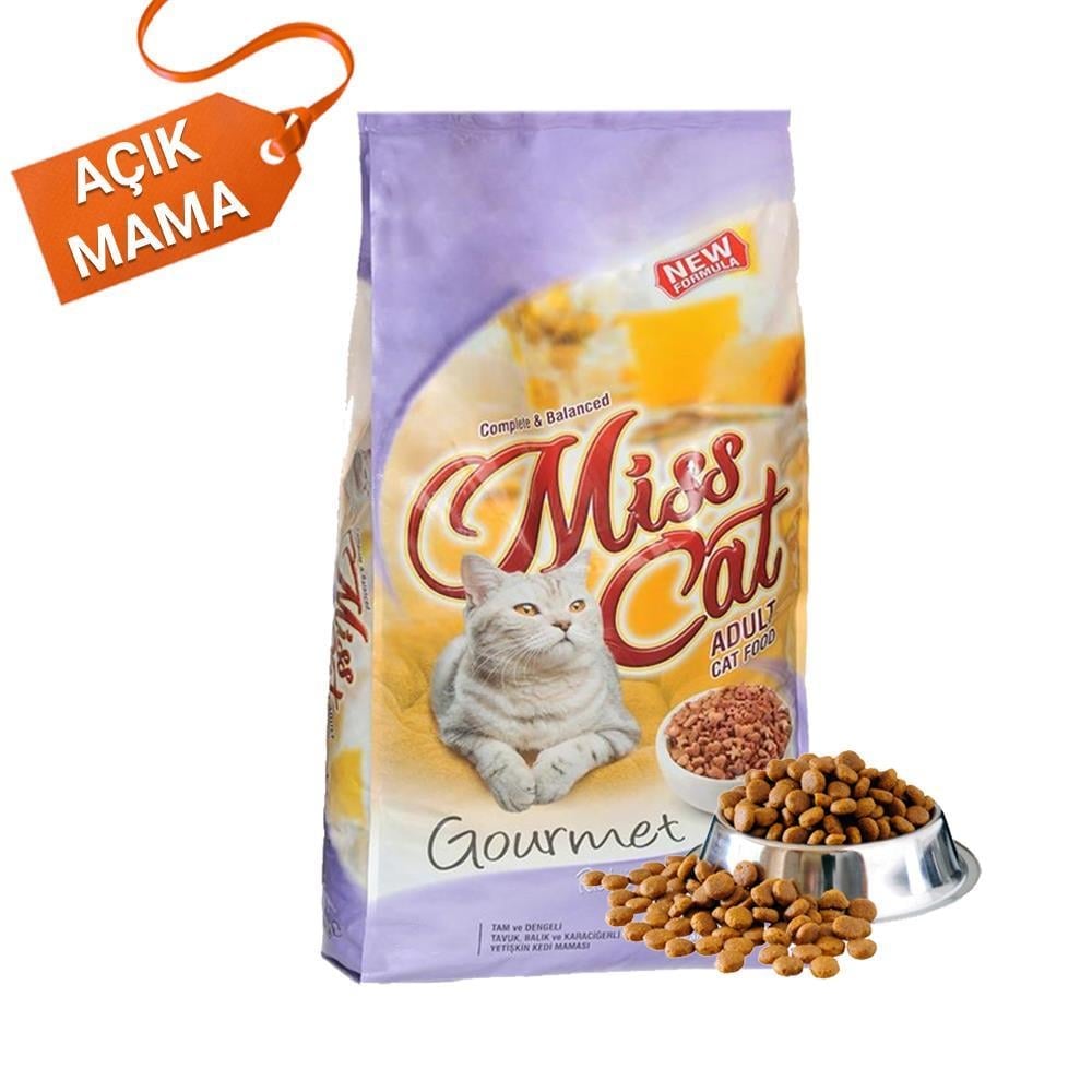 Miss Cat Gurme Yetişkin Açık Kedi Maması 3 kgMiss Cat