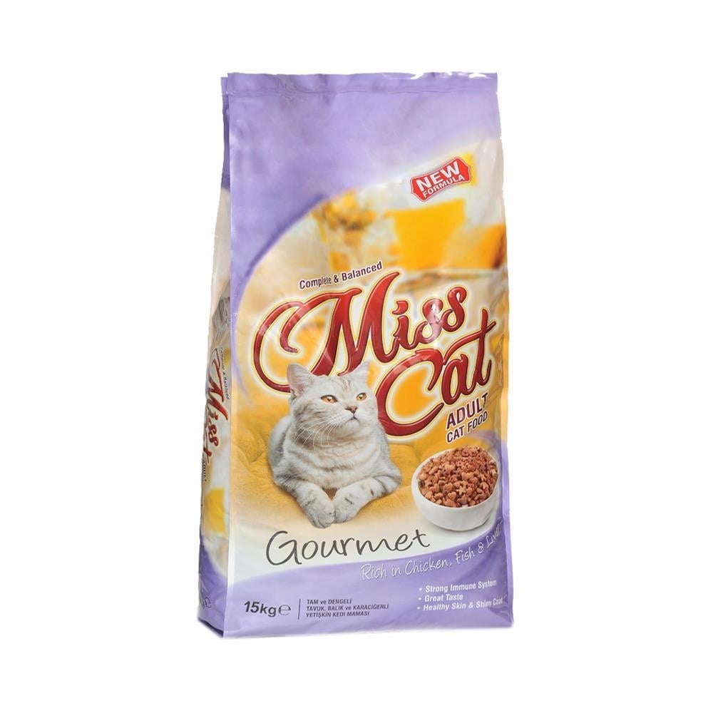 Miss Cat Gurme Yetişkin Kedi Maması 15 kgMiss Cat