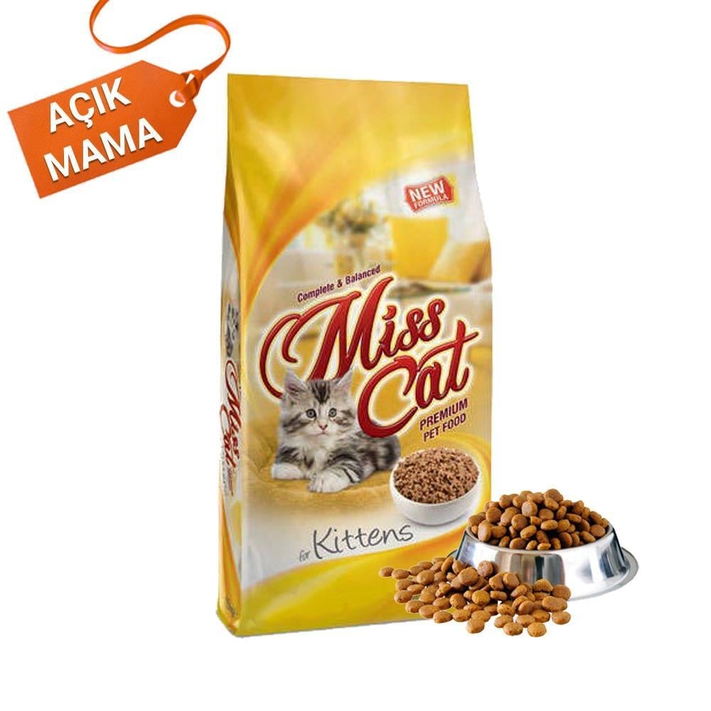 Miss Cat Kitten Tavuklu Yavru Açık Kedi Maması 3 kgMiss Cat