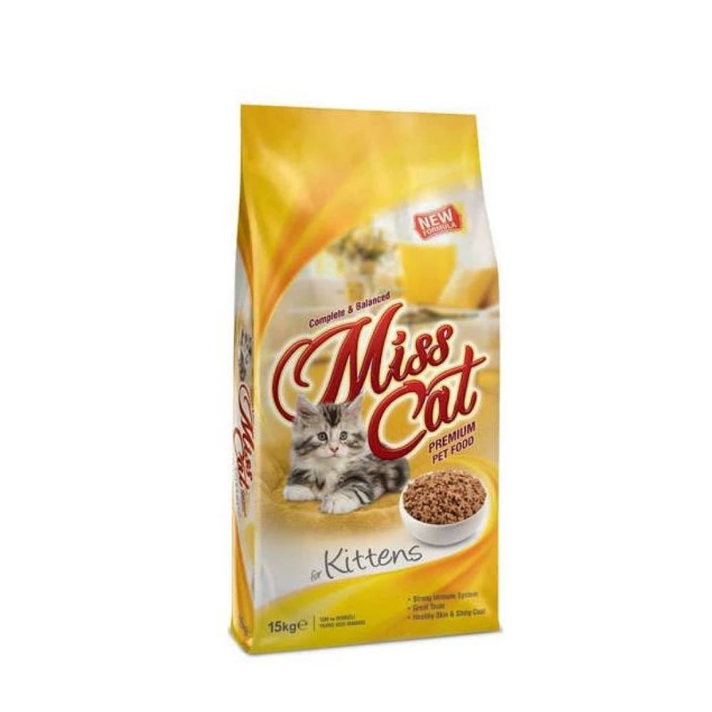 Miss Cat Kitten Tavuklu Yavru Kedi Maması 15 kgMiss Cat