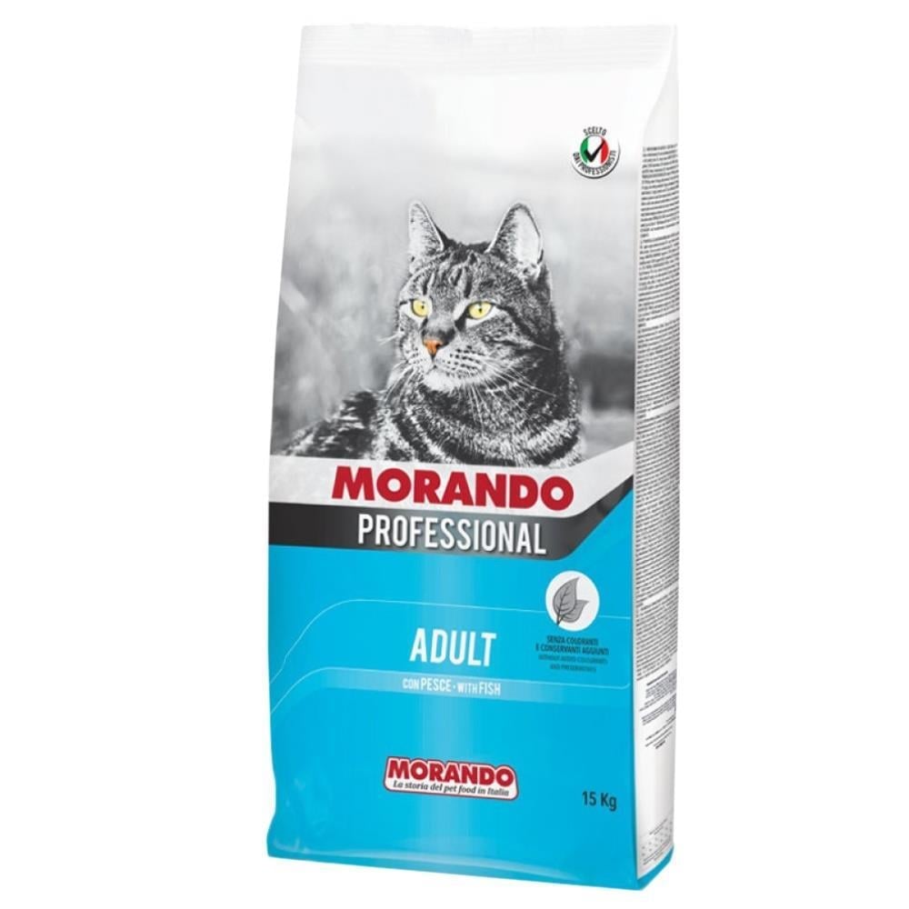 Morando Professional Balıklı Yetişkin Kedi Maması 15 kgMorando