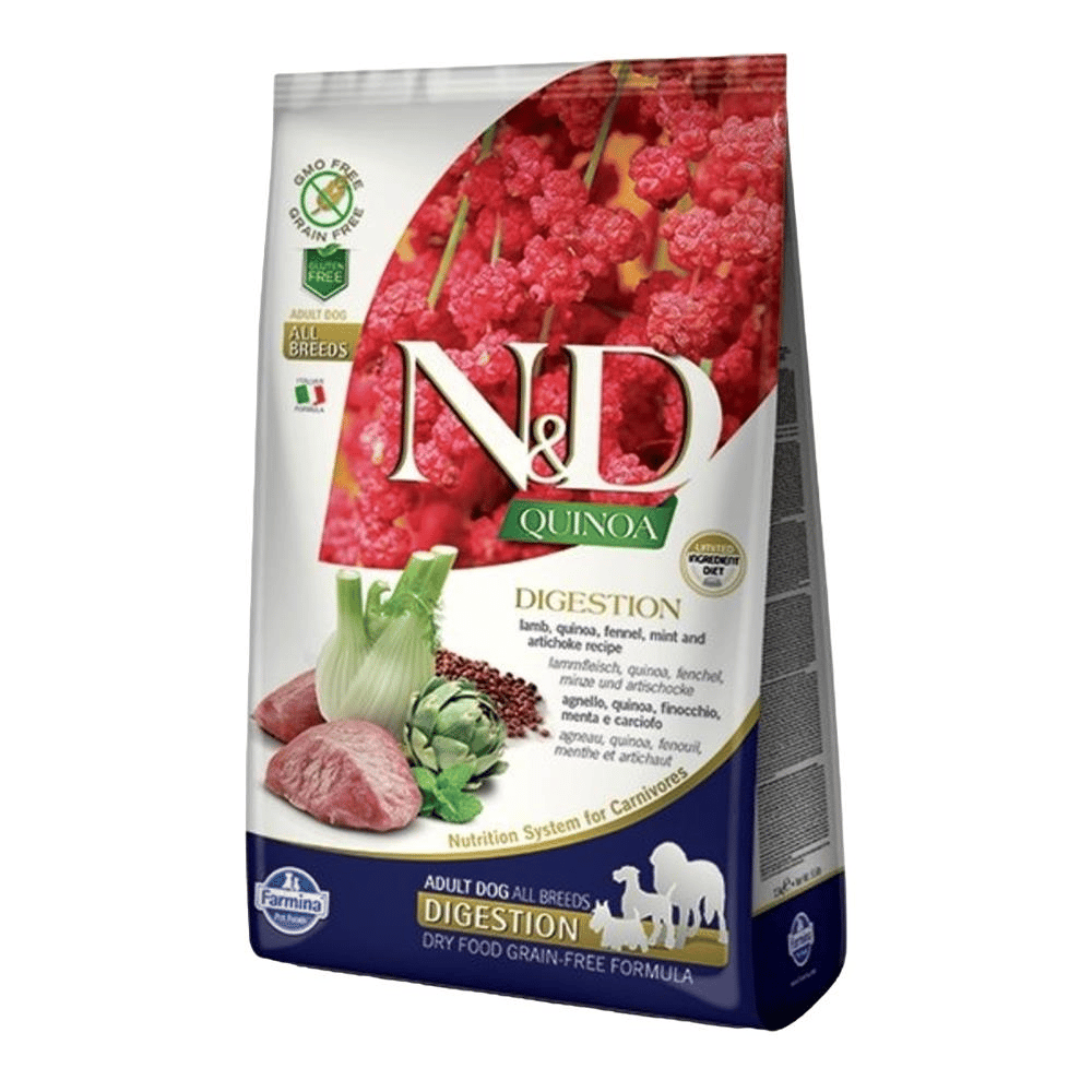 N&D Quinoa Digestion Kuzu Yetişkin Köpek Maması 7 kgND