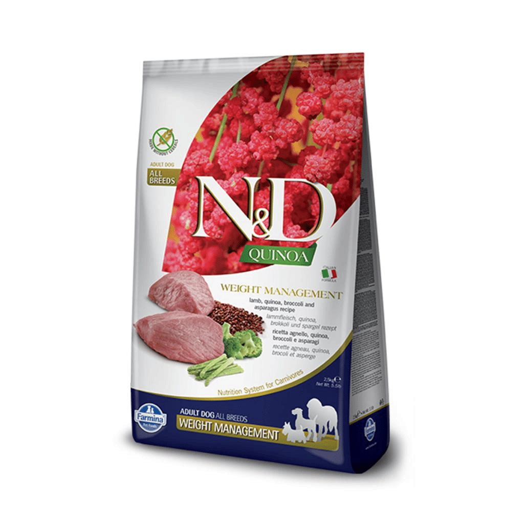 N&D Quinoa Tahılsız Weight Management Kuzu Etli Köpek Maması 7 kgND