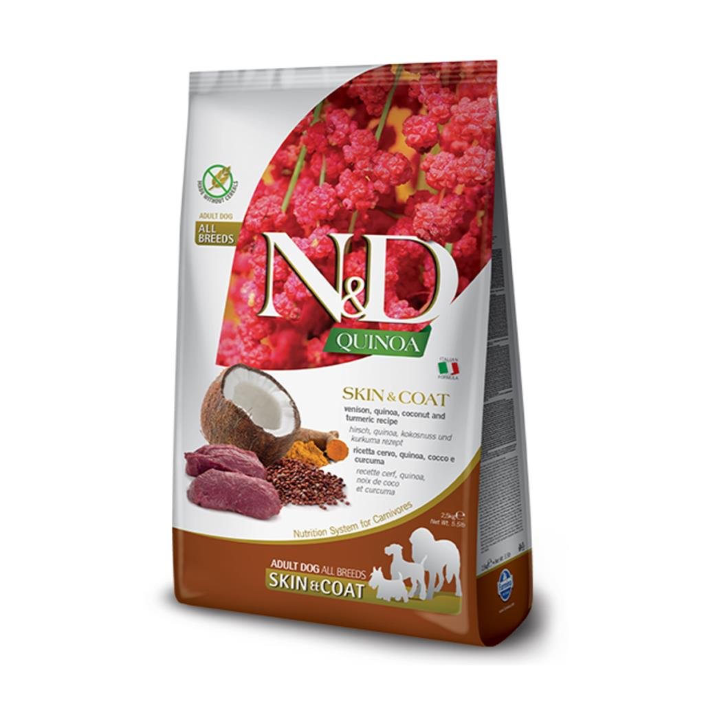N&D S&C Geyik Etli Kinoalı H.Cevizli Yetişkin Köpek Maması 7 kgND