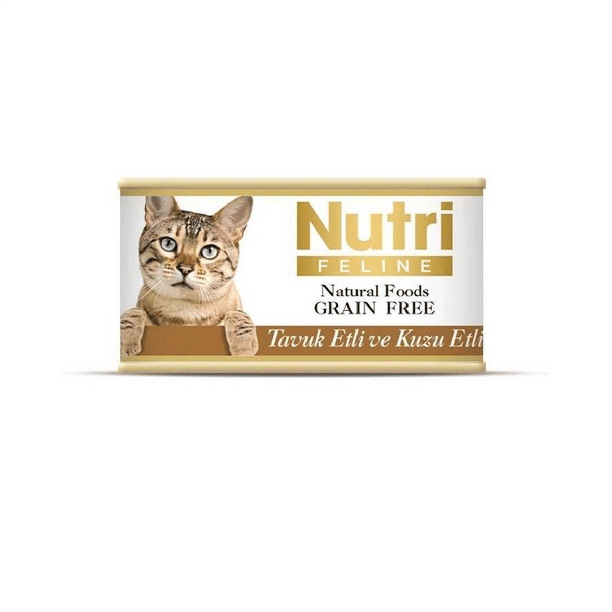 Nutri Feline Tavuk Ve Kuzu Etli Kedi Konservesi 85 gr 16'lıNutri Feline