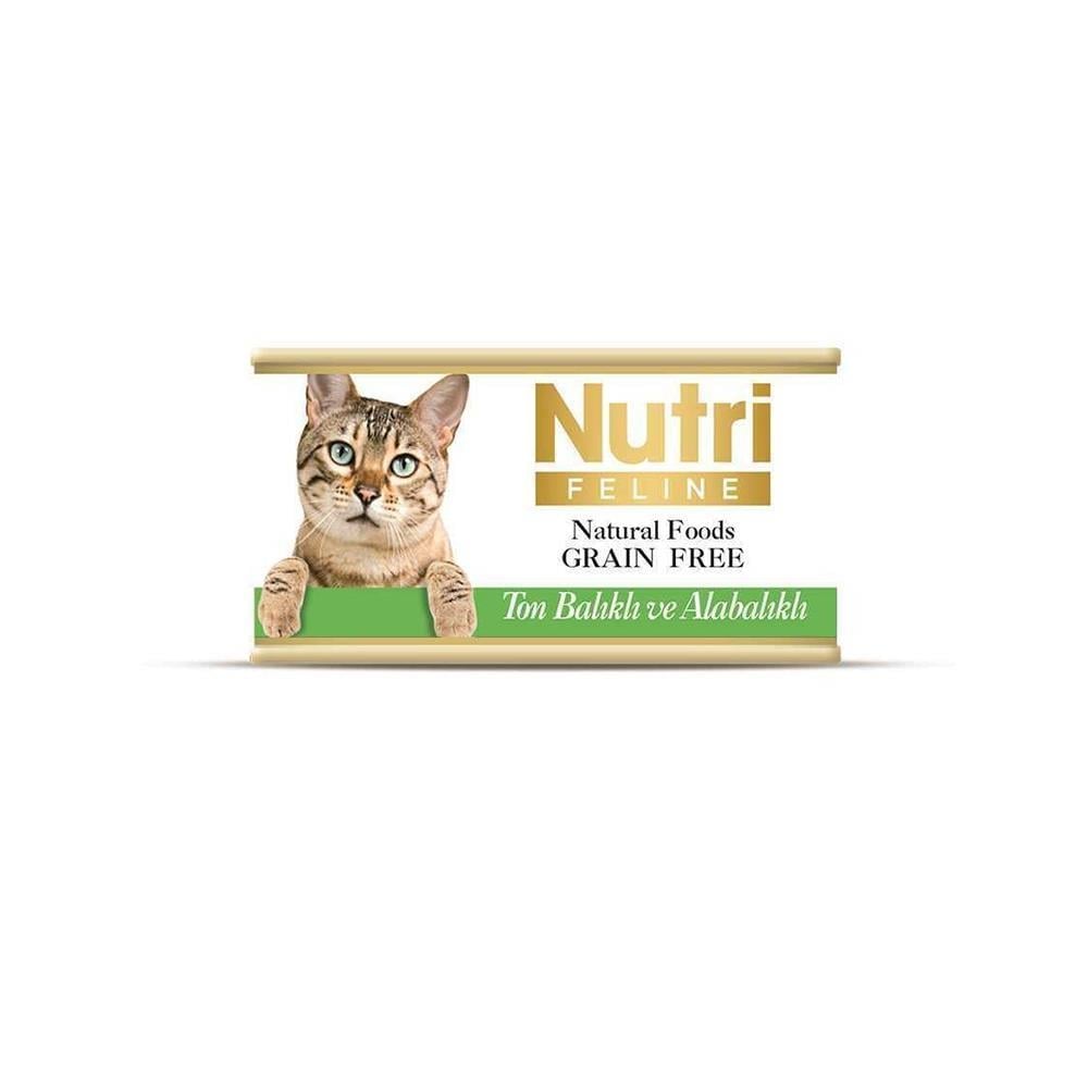 Nutri Feline Ton Ve Alabalıklı Kedi Konservesi 85 gr Nutri Feline